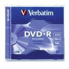 DVD R Verbatim 4.7GB 120min Individual